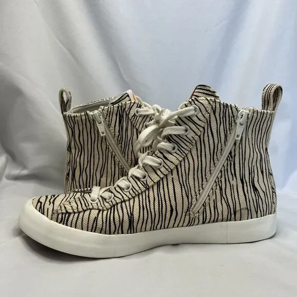 Camper Sneaker Women's Size 9 Zebra Imar Copa Canvas Animal Print Tiger Hi Top - Picture 7 of 15